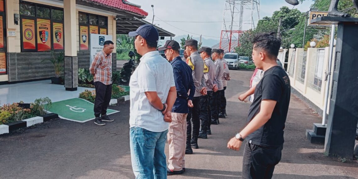 Gelar Apel Pagi Polsek Citamiang Sebagai Bentuk Kedisiplinan