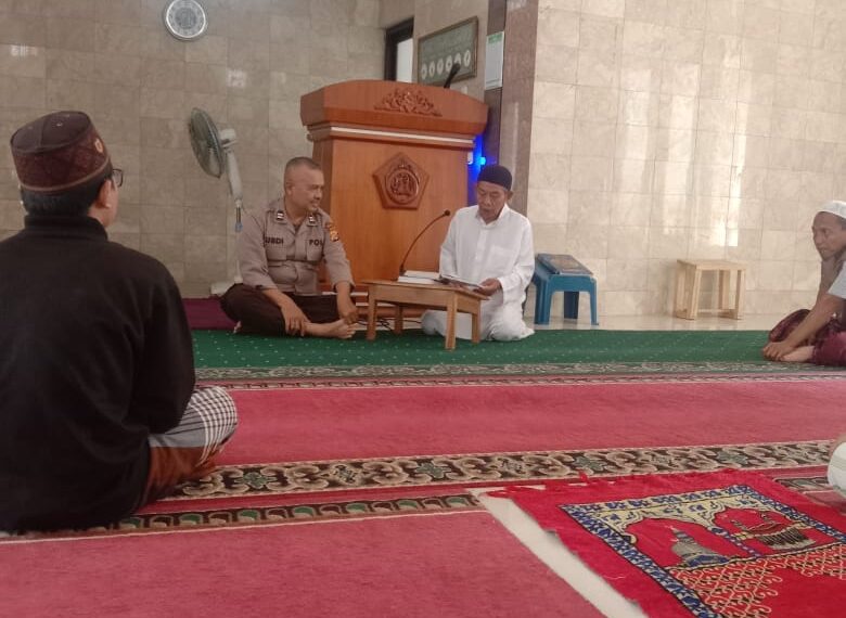 Kanit binmas Polsek Cibeureum laksanakan anjangsana kepada tokoh Agama