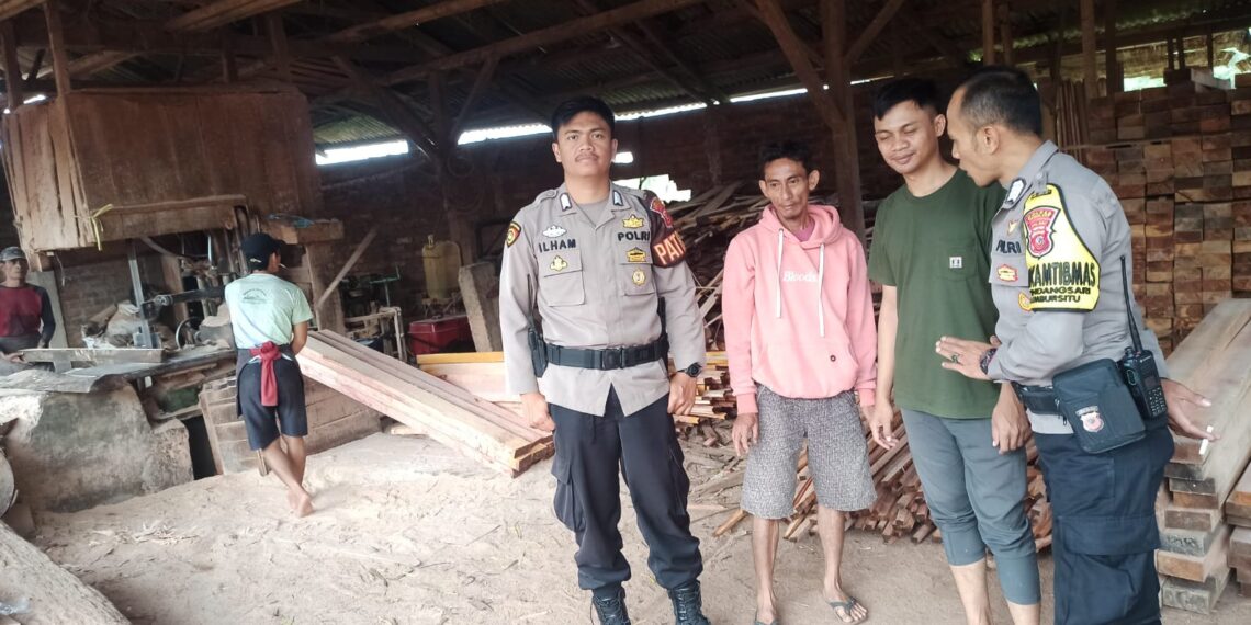 Cegah Gangguan Kamtibmas Anggota Samapta Intesifkan Patroli Siang Hari