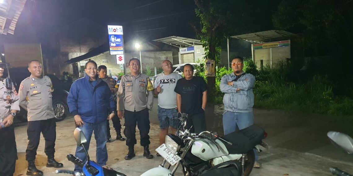 Amankan Wilayah, Polisi Di Sukabumi Gencar Laksanakan Patroli KRYD