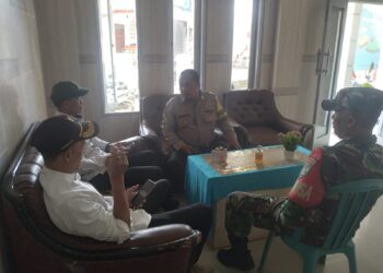 Senergitas Tni-Polri Bhabinkamtibmas Lebih Dekat Dengan Desa Binaan Pada Giat Sambang