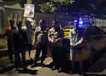 Cegah Kejahatan Malam Minggu Wilayah Hukum Polsek Warudoyong