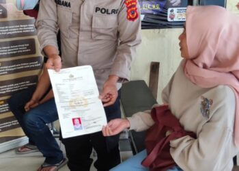 Pelayanan Kepolisian Polsek Sukalarang Berikan Pelayanan Perpanjangan SKCK