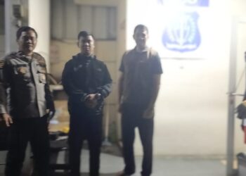 Anggota Patroli Polsek Warudoyong Polres Sukabumi Kota Gencar Laksanakan Patroli Malam Hari.