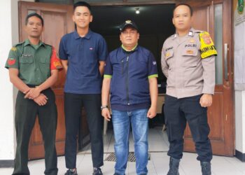 Sinergitas TNI-POLRI Bhabinkamtibmas bersama Babinsa    melaksanakan Sambang kepada Warga Binaan.