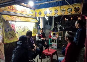 Lakukan Patroli Malam Polsek Lembursitu Ciptakan Rasa Aman