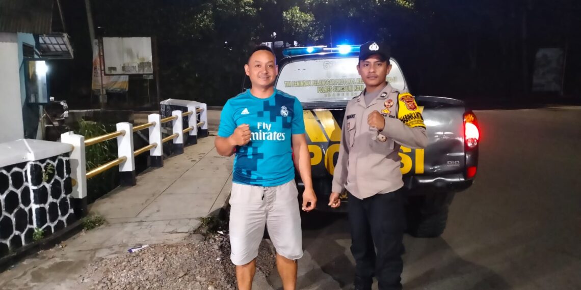 Polsek Kebon Pedes Rutin Patroli Malam, Cegah Berandalan Motor