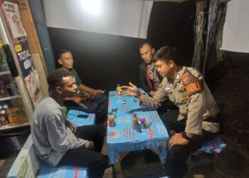 Patroli Malam Hari  Cegah Gangguan Kamtibmas