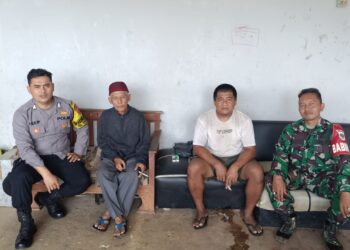 Dekati warga Babinkamtibmas bersinergi dengan Babinsa Sambangi Warga dan Berikan Imbauan Kamtibmas