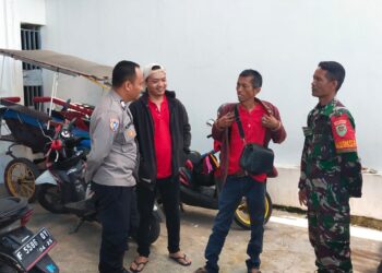 Sambang Warga Binaan Sinergitas TNI-POLRI Bhabinkamtibmas bersama Babinsa
