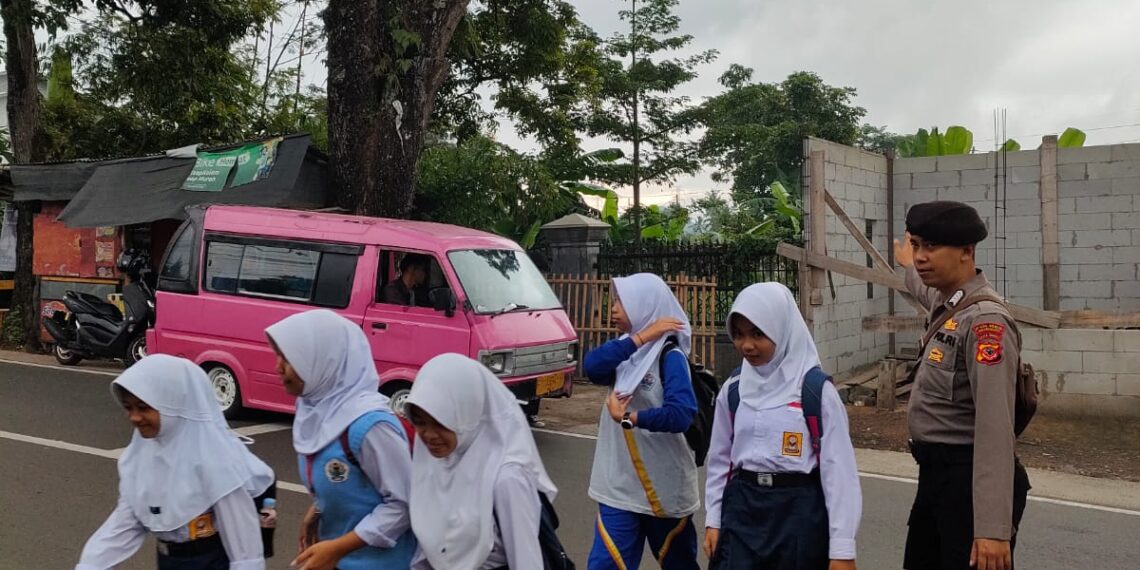 Kegiatan Penjagaan Dan Pengaturan (Gatur) Pagi Polsek Sukaraja