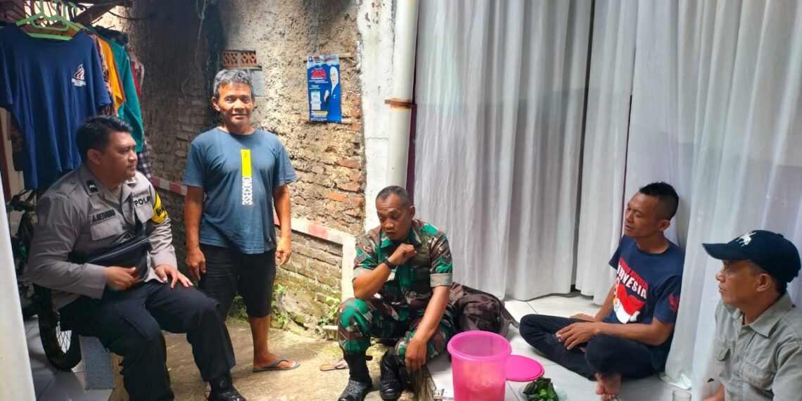 Sambangi Warga Polisi di Kota Sukabumi Sampaikan Imbauan Kamtibmas