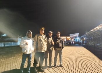 Kapolsek Sukaraja Polres Sukabumi Kota Tingkatkan Patroli Malam Di Kawasan Objek Wisata