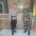 Sinergitas TNI Polri Bhabinkamtibmas Bersama Babinsa Melaksanakan Sambang dan Kordinasi Dengan Staf Desa Tegalpanjang