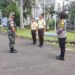Anggota Bhabinkamtibmas berikan Himbauan Kamtibmas Kepada Security
