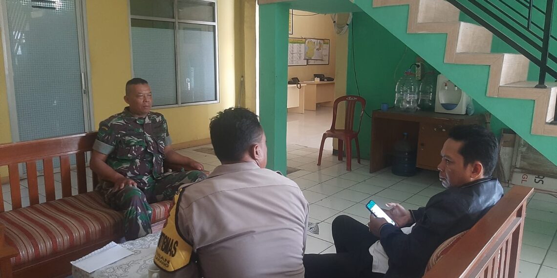 Sinergitas TNI-POLRI Bhabinkamtibmas dan Babinsa Titisan Sambang Warga Binaan.