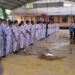 Jadi Pembina Upacara Hari Senin Di Sekolah  Smk Teknika   Desa Cisaat Panit Binmas Polsek Cisaat