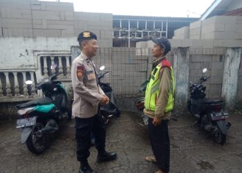 Polisi Berikan Himbauan Kamtibmas Kepada petugas Parkir, Cegah Curanmor