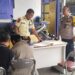 Jaga Kamtibmas, Bhabinkamtibmas Polsek Cikole Laksanakan Sambang Dengan Satpam