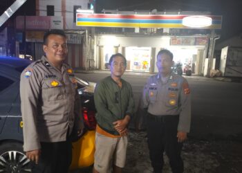 Cegah Kejahatan di Malam Hari Polsek Cisaat Laksanakan Patroli KRYD