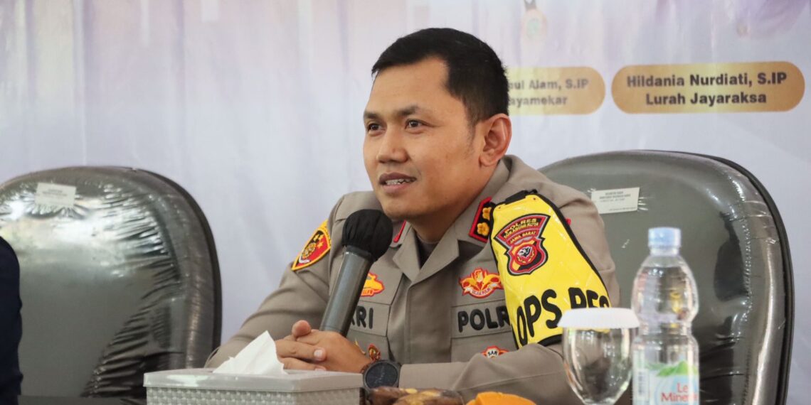 Gencarkan Cooling System Menjelang Pemilu 2024, Polres Sukabumi Kota Kembali Gelar Jum’at Curhat