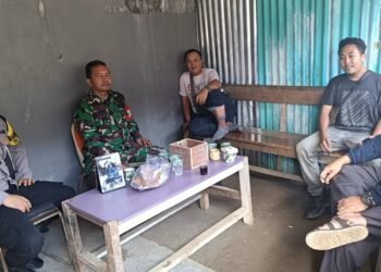 Bhabinkamtibmas dan Babinsa Bersenirgi Rutin Lakukan Sambang Pada Warga Binaan