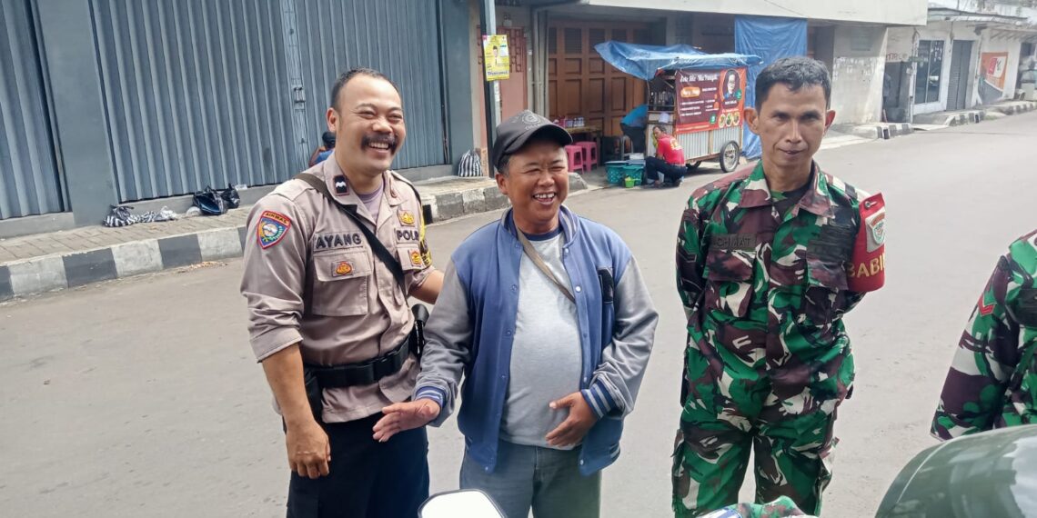 Babinkamtibmas Polsek Warudoyong Berikan Himbauan Gukamtibmas