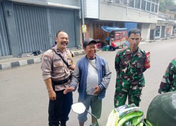 Babinkamtibmas Polsek Warudoyong Berikan Himbauan Gukamtibmas