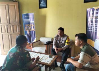 Anggota Bhabinkamtibmas Polsek Warudoyong Berikan Pesan Kamtibmas ke Warga Binaan