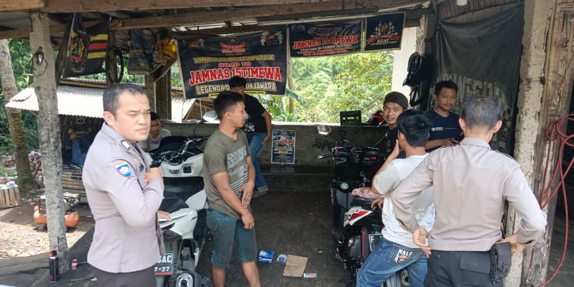 Antisipasi Tindak Kejahatan dan Balap Liar Polsek Sukabumi Gelar Razia Knalpot Tidak Sesuai Spesifikasi Teknis