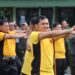 Jelang Pemungutan Suara Pemilu 2024, Forkopimda Kota Sukabumi Kompak Olahraga Bersama