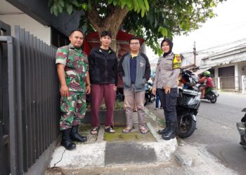 Anggota Bhabinkamtibmas Polsek Warudoyong Lakukan Sambang Kepada Warga Binaan dan Sampaikan Pesan Kamtibmas