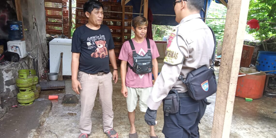 Sampaikan Pesan Kamtibmas dan Sambangi Warga Binaannya Polsek Cibeureum Lakukan Patroli Dialogis