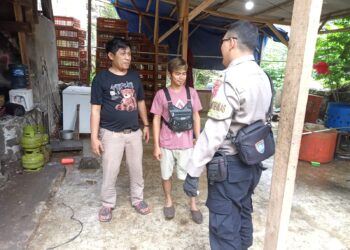 Sampaikan Pesan Kamtibmas dan Sambangi Warga Binaannya Polsek Cibeureum Lakukan Patroli Dialogis