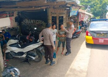 Polsek Sukabumi Laksanakan Razia Knalpot yang Tidak Sesuai Spesifikasi Teknis di Wilayah Hukum Polsek Sukabumi