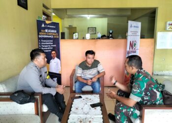 Sambangi Warga Polisi di Kota Sukabumi Sampaikan Imbauan Kamtibmas