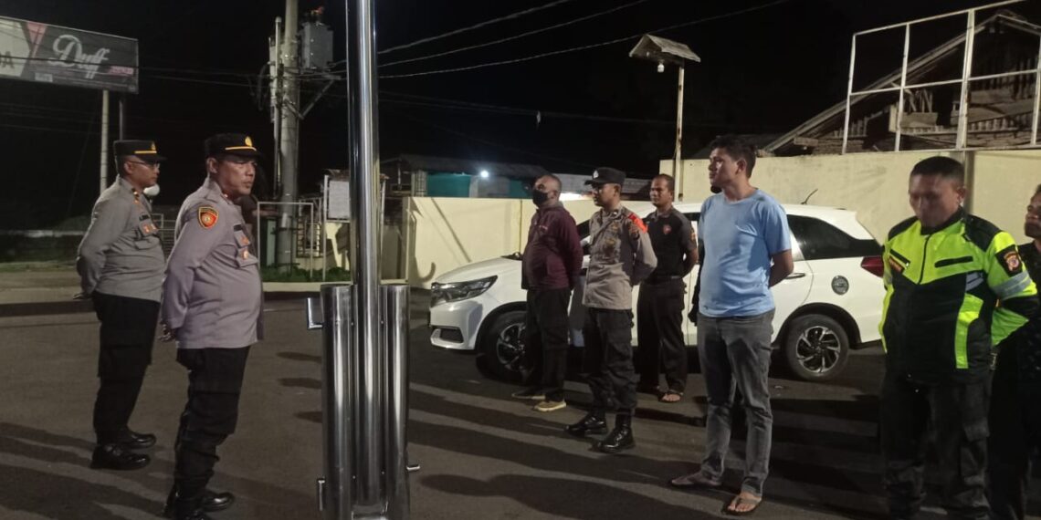 Antisipasi Jaringan Terorisme atau Radikalisme Jelang Pemilu 2024, Polsek Cireunghas Tingkatkan Patroli
