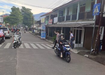 Gatur Pagi Hari Polsek Citamiang Sebagai Bentuk Pelayanan Kepada Masyarakat