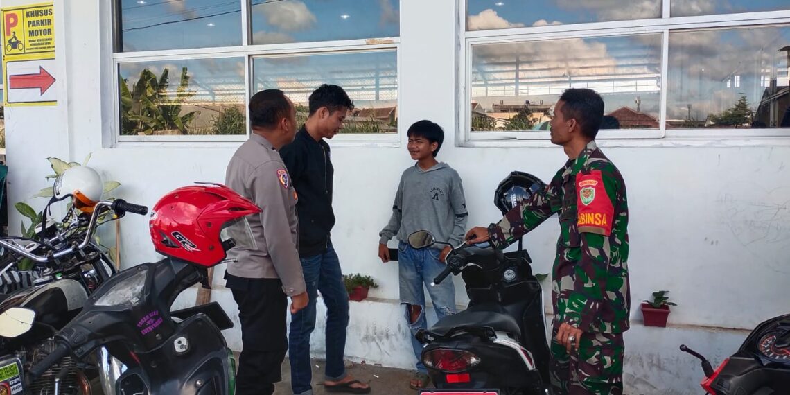 Sinergitas TNI-POLRI Bhabinkamtibmas bersama Babinsa Sambang Warga Binaan
