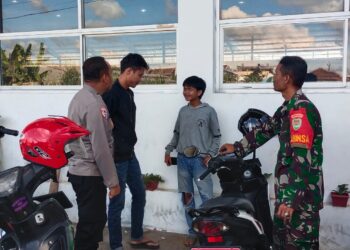 Sinergitas TNI-POLRI Bhabinkamtibmas bersama Babinsa Sambang Warga Binaan