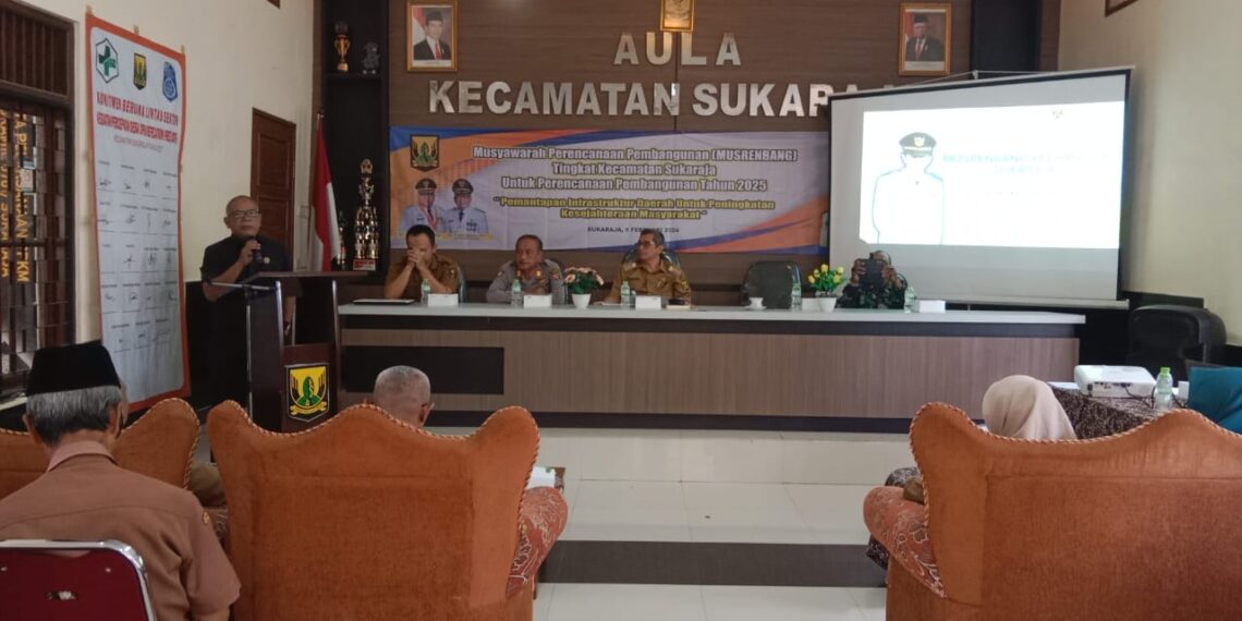 Polsek Sukaraja Gelar Acara Musyawarah Pembangunan Tingkat Kecamatan