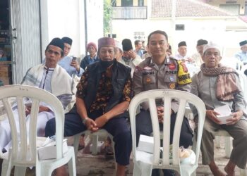 Bhabinkamtibmas Polsek Cikole Menghadiri Peringatan Isra Mi’raj