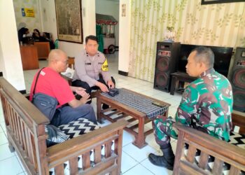 Sambangi Warga Polisi di Kota Sukabumi Sampaikan Imbauan Kamtibmas