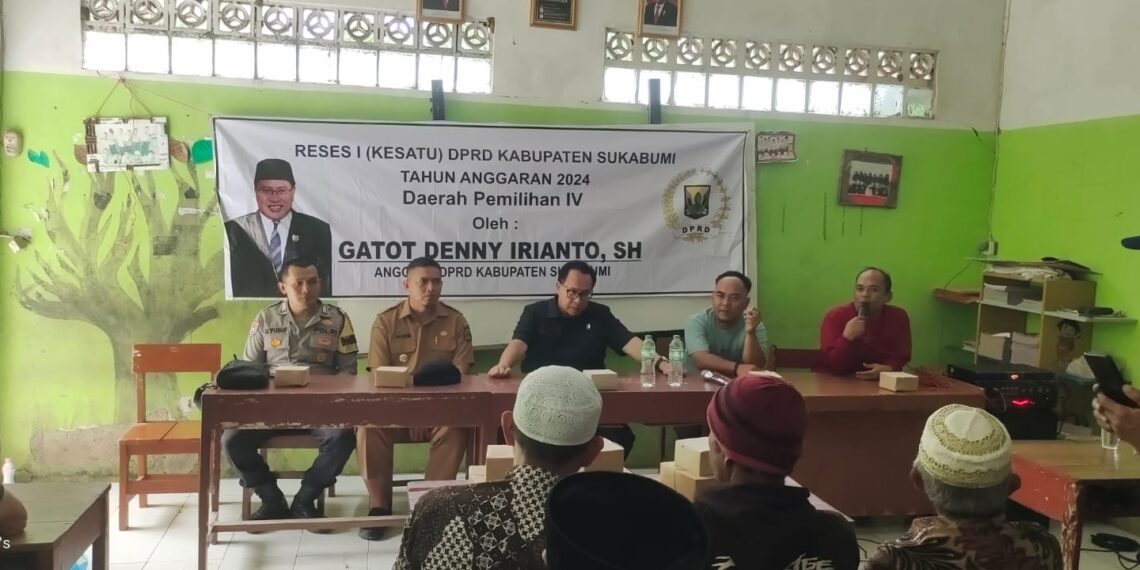 Polsek Cireunghas Polres Sukabumi Kota, Laksanakan Pengamanan Reses Anggota DPRD Dapil 4