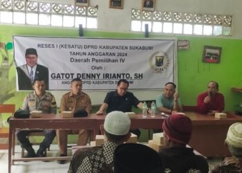 Polsek Cireunghas Polres Sukabumi Kota, Laksanakan Pengamanan Reses Anggota DPRD Dapil 4