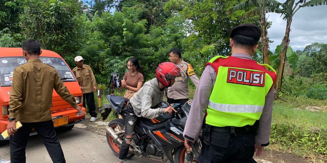 Polsek Sukabumi Laksanakan Patroli Wisata Pondok Halimun