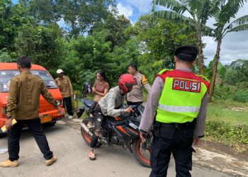 Polsek Sukabumi Laksanakan Patroli Wisata Pondok Halimun