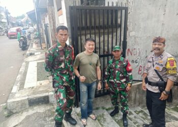 Datangi Warga Langsung, Babinkamtibmas Berikan Himbauan Gukamtibmas
