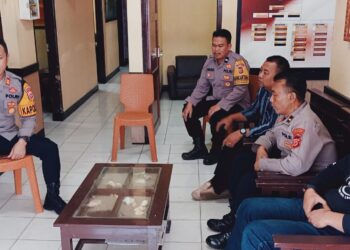 Polsek Citamiang Gelar Apel Pagi Sebagai Bentuk Kedisiplinan
