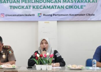 Hadir di Bintektnis Sat Linmas, Staf Ahli Politik dan Pemerintahan Ingatkan Peran Penting Linmas Jaga Kondusifitas